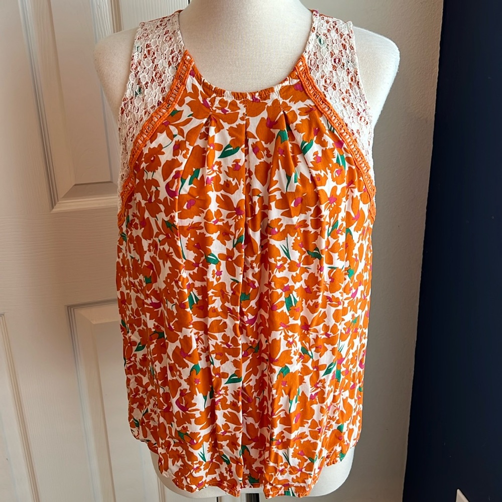 NWOT Staccato Floral Tank Top